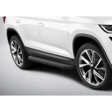 Premium-Black threshold “Rival, Skoda Kodiaq 2017-on, with fasteners, A180ALB.5102.2
