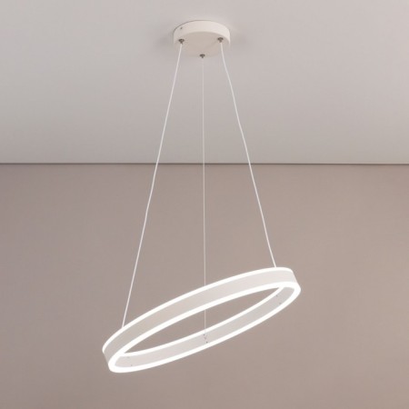 Suspended Citilux “duet” CL719500, 50x50x17 cm, 1x53W, LED, white color-13