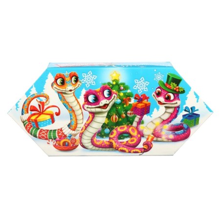 New Year. New Year's gift of candy "snakes", 300 g-2