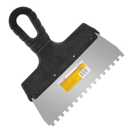 Facade spatula "remocolor" 12-7-200, stainless steel, plastic, tooth 6x6 mm, 200 mm-1