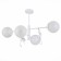 Ceiling EVOLUCE lamp. Sle115102-04. Tenato. 4x60 watts, E14, 71x71x50 cm, white color