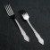 Dining room "Slav", h = 19 cm, thickness 1.2 mm, silver color