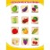 Memory "Vegetables and Fruits" 24 wooden elements