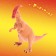 An animal figure stretching "dinosaur", mix