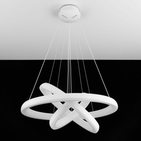 Suspended Citilux “Jupiter Smart” CL730A150S 75x75x40 cm, 3x56.7W, LED, white color-26