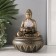 The desktop fountain from the network, backlight "Buddha in front of the lotus" 16x16x22 cm