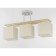 Ceiling lamp 3x60W E27, size 59x16.5x28.5 cm