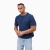 Men's T-shirt Minaku "Fuck" Blue color, rn 48