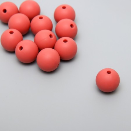 Busina silicone "Round" terracott d = 1.2 cm