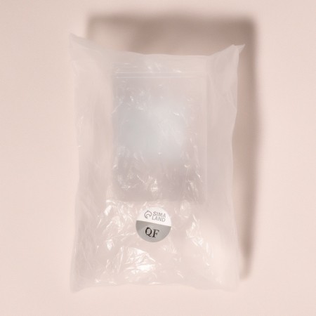 Organizer for cotton sticks, with a lid, 6.5 × 5.8 × 9.5 cm, in a package, transparent-3