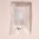 Organizer for cotton sticks, with a lid, 6.5 × 5.8 × 9.5 cm, in a package, transparent