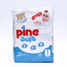 Disasters Pine Soft 1 NewBorn (2 - 5 KG), 54 pcs