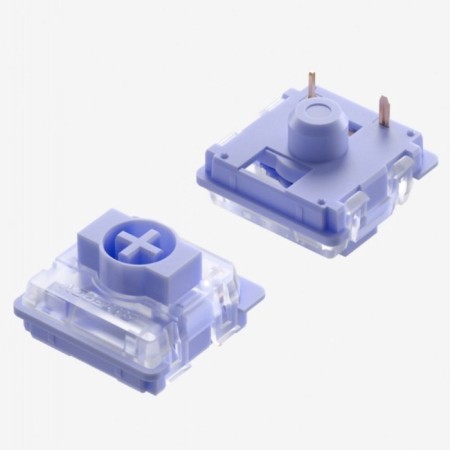 Wireless Mechanical Keyboard QMK Nuphy Air60V2, 64 keys, RGB backlight, Wisteria 108244-1