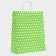 Crafts, green in white peas, 33 x 26 x 12 cm
