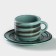 Porcelain Coffee steam Tramontano, cup 80 ml, saucer d = 6 cm