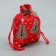 Bag Gift canvas "New Year's spruce", 10 x 12 cm +/- 1.5 cm, New Year