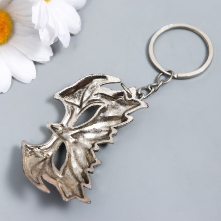 Browler Metal "Mask from feathers" 5.5x4 cm-3