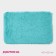 Fluffing shaft rug, 40 × 60 cm, blue color
