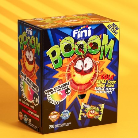 Caramel Lollice Fini "Boom" cola acidic, 5 g-2