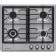 Hon surface Delvento V60V41M011, gas, 4 burners, silver
