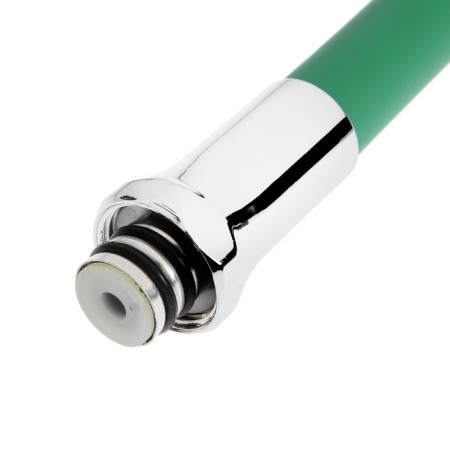 Pour for the Zein mixer, 3/4 ", flexible, silicone, stainless steel, 50cm, plastic mesh, green-4