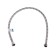 Flexible eyeliner for water Aqualine, internal/internal thread 1/2 ", 80 cm