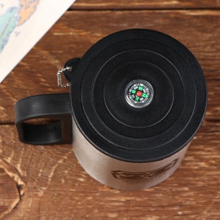 Thermal circle with compass "February 23", 180 ml-5