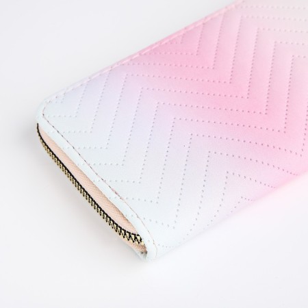 Women's wallet with lightning, the color is pink-lilac-2