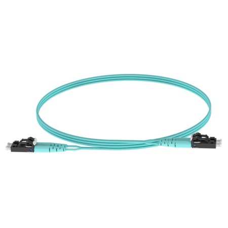 Panduit fx2llnlnsnm002 2x50/125 OM3 LC duplex-LC duplex 2M LSZH Aquamarine-1