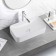 ABBER RECHTECK AC2204 sink, invoice, 605x350x135 mm, white