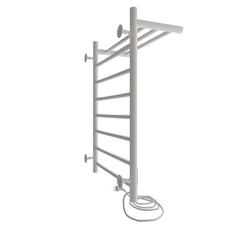 The electric heated towel "Sanprise" Aurora P8, 500x800 mm, left, white-6