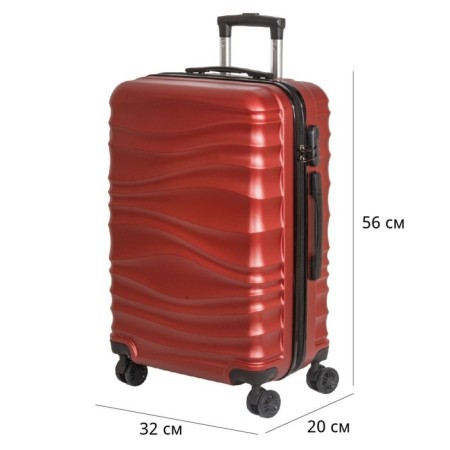 Suitcase Fusion FTS-1006, S, Burgundy-5
