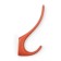 Furniture hook Cappio Heel Light, two -rod, brick color