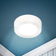 Светильник светодиодный LED накладной круглый, 24Вт, 4000К