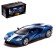 Metal Metallic Ford GT, 1:32, inertia, doors open, blue color