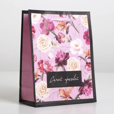 Laminated package "The most beautiful", s 12 x 15 x 5.5 cm-1