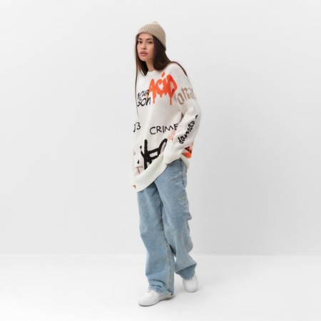 Jumper Women's Mist "Graffity" beige, p. 44-46-1
