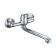 Kitchen mixer "PSM-Profsan" PSM-104-10, single-leaf, pour 250 mm, wall, chrome