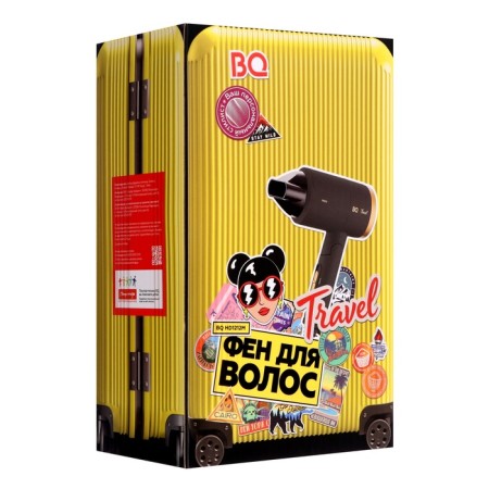 Feng BQ HD1212M, 1400 W, 2 speeds, 2 temperature conditions, black-4