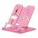 Book stand plastic Erichkrause Pointes, pink
