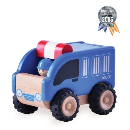 Wooden toy Miniworld "Police Machine"