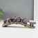 Souvenir "7 elephants on an arc with rhinestones" 29.5 × 7 × 5 cm