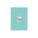 Note book A7, 64 sheets in the City Journal line, integral cover, mix