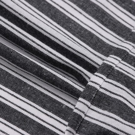 Ethel Lines towel, col. Black, 50x70 cm, 100% HL-1