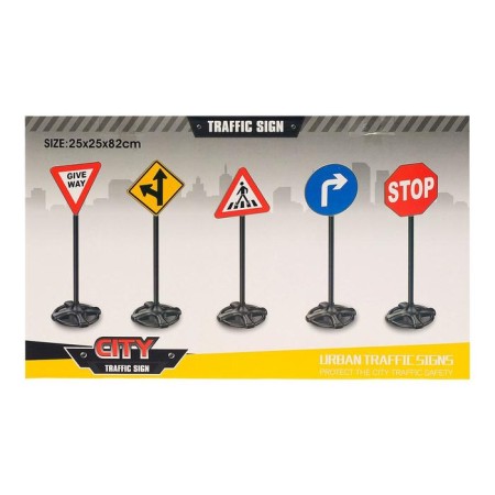 Set of road signs "main road", height 82 cm, 5 pieces-2