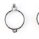 Belt of fidelity "Total cell No. 2", rings d = 4; 4.5; 5 cm, lock, key, metal