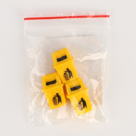 Miniature Puppet "Urna", set of 3 pcs., Size 1 pc. - 1.5 × 3 × 1.3 cm-5