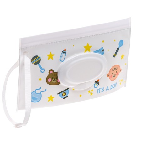 Container for napkins with a loophole "Stroller", color mix-6