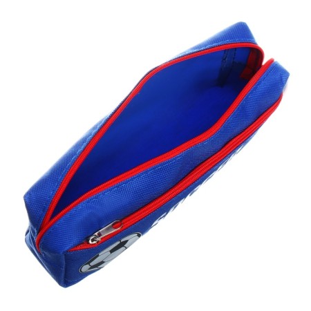 School Penal on the zipper Calligrata "Football", 2 departments, blue-4