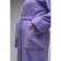 Frequencies Tainted Hood with a hood, size 60-62, lilac color